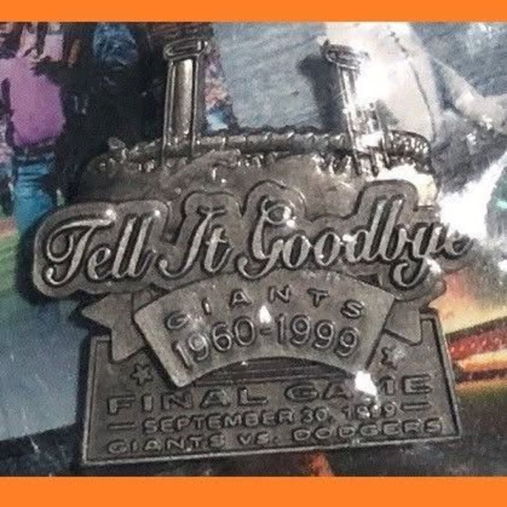 1999 'Tell it Goodbye'  SF Giants Farewell to Candlestick Park  SGA pin - Picture 2 of 2